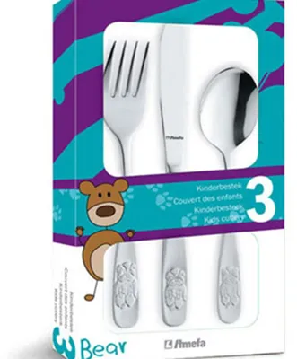Image de Amefa Enfants Set de Couverts Beer 3-DLG
