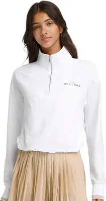 Produktbild von Wilson Davenport Halbreißverschluss-sweatshirt Weiß XL Frau Weiß XL