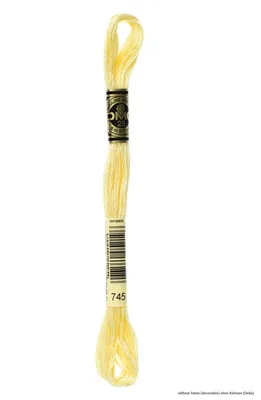 Immagine prodotto di Filato da ricamo DMC Mouline Special 117MC -745, 6 fili, 8 m