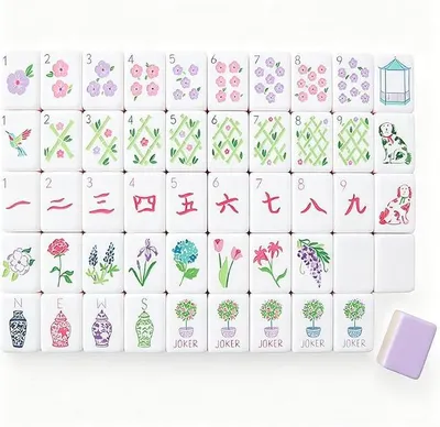 Imagen del producto de Juego de mahjong americano, juego de mahjong americano para amigos