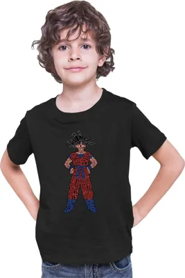 Produktbild von Kinder T-Shirt Dragon Anime Manga Ball Z Goku 04, 7-8 Jahr - 128 / Schwarz