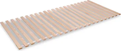 Produktbild von Rollrost R22 90x200 cm aufrollbar 22 Leisten Massivholz 18mm bis 100 kg