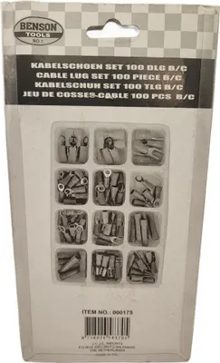 Produktbild von Kabelschuhe 100 Stück Blisterkarte
