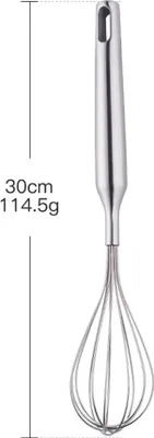 Image de INF Fouet à Œufs en Acier Inoxydable - Mélangeur de Pâtisserie & Crème