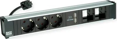 Produktbild von BACHMANN CONI 3xCEE7/3 1x USB Charger