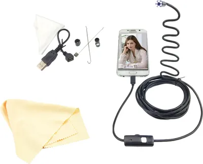Zdjęcie produktu dla Endoskop Kamera Inspekcyjna Usb 5M / Sztywny Kabel