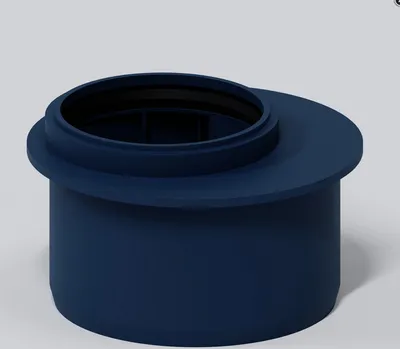 Produktbild von Poloplast POLO-KAL, Übergangsrohr kurz, DN 160/110, 1 Stk.