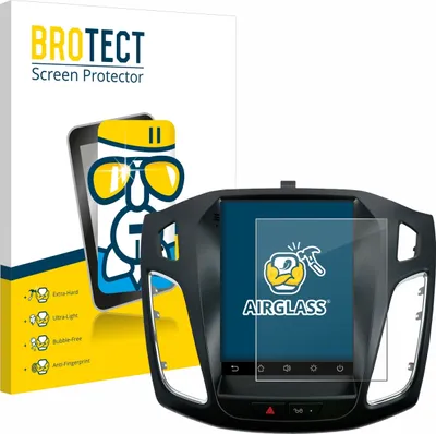 Produktbild von BROTECT Schutzglas für Isudar Ford/Focus MK3 2012–2019 Schutzfolie Panzer Folie Glas Display Schutz klar