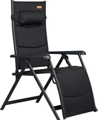 Produktbild von Westfield Premium-ErgoLounger schwarz belastbar bis 140kg