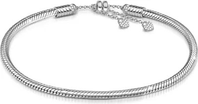 Produktbild von Gnoce Armband verstellbar DMB003 Silber