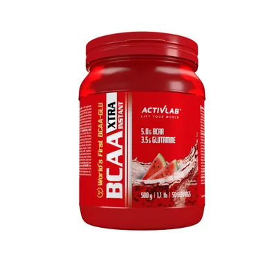 Image de Activlab BCAA Xtra Instantané 500g, L-Leucine, L-Isoleucine, L-Valine - Pastèque
