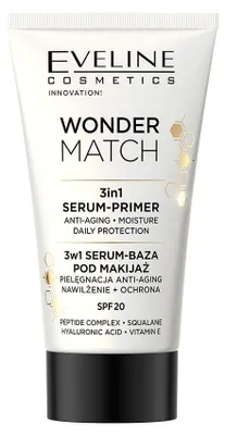 Obrázok produktu pre Eveline Cosmetics Wonder Match – podkladová báza, dlhotrvajúci efekt, lesklý finiš – Kartón 30 ks