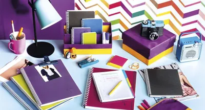 Immagine prodotto di Quaderno a spirale A4 PP Linicolor 90 fogli, 90g, a righe con margine