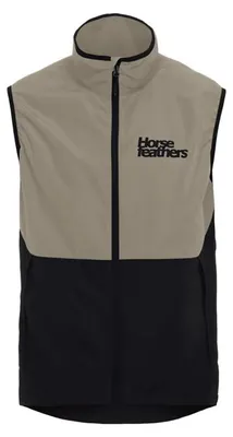 Productafbeelding van Horsefeathers Hill Vest (taupe/zwart)