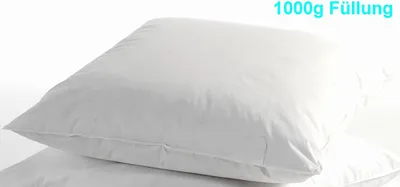 A white pillow is shown on a white background.