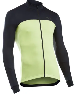Produktbild von Northwave Herren Force 2 Jersey LS Full Zip Schwarz