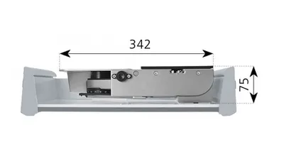Image de Naber, Ritter MultiSchneider AES 72 SR, boîtier entièrement métallique argenté