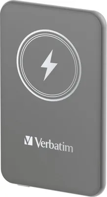 Produktbild von Verbatim Charge 'n' Go - Wireless Powerbank Grau Neu