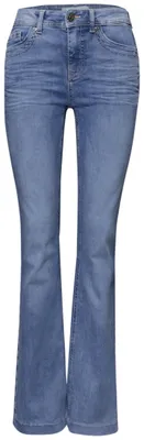 Produktbild von Street One Bootcut Jeans Light Blue Wash 33