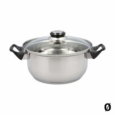 Produktbild von Kasserolle mit Glasdeckel Quid Habitat - 30 cm
