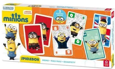 Produktbild von Minions 3-in-1 Spielebox