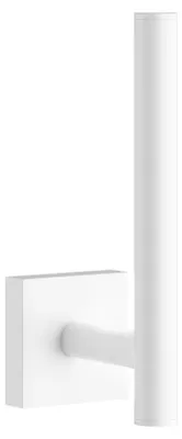Produktbild von Smedbo HOUSE - Reservepapierhalter, Matt Weiss, Höhe 140 mm RX320