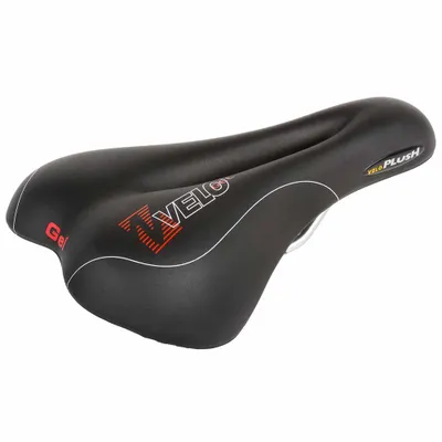 Produktbild von Sattel VELO Plush Gel anatomisch durch Deep Channel wasserdicht Herren