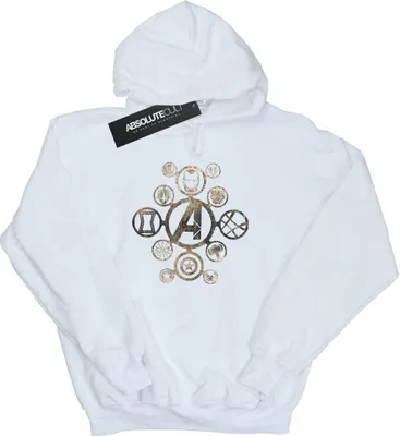 Produktbild von Marvel - "Avengers Infinity War" Kapuzenpullover für Herren BI3894 (L) (Weiß)