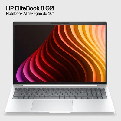 Immagine prodotto di HP EliteBook 8 G2i 16 inch Notebook Next Gen AI PC Wolf Pro Security Edition Copilot+ PC Intel Core Ultra 7 Computer portatile 40,6 cm (16") WUXGA 16 GB LPDDR5x-SDRAM 512 GB SSD Wi-Fi 7 (802.11be) Windows 11 Pro Argento