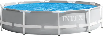 Obrázek produktu pro Intex 26700NP, 4485 l, Rámový bazén, Děti a dospělí, Šedá, 17,1 kg