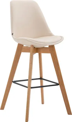 Produktbild von Barhocker HLO-CP40 Kunstleder Natura  creme