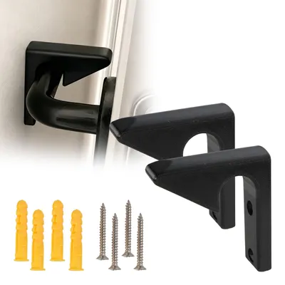 Imagen del producto de Topes para puertas de goma, 2 unidades, flexibles, para pomos de puerta, protección contra arañazos