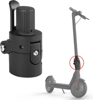 Produktbild von Klappstangenfu? Massivmetall Faltbarer Mastfu? Ersatz fš¹r Xiaomi M365 Elektroroller-Schraubenzubeh?r