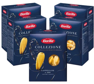 Image de Barilla Collezione Castellane pâtes de blé dur 2500g paquet de 5