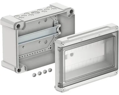 Obrázek produktu pro Mini rozvodná skříň OBO prázdná, IP66, UV, IK07,12M