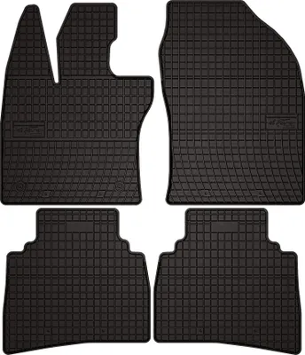 Image de Tapis de sol voiture en caoutchouc pour Toyota Prius V (2023-, liftback) Noir, lot de 4 pièces, fixations