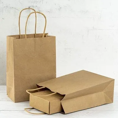 Immagine prodotto di Famanu, sacchetti di carta kraft - confezione da 25 pezzi, con maniglie