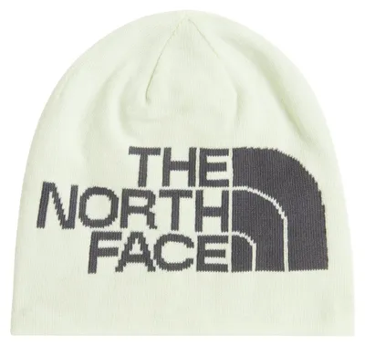 Image de Bonnet Reversible Highline de The North Face, couleur gris anthracite/blanc.