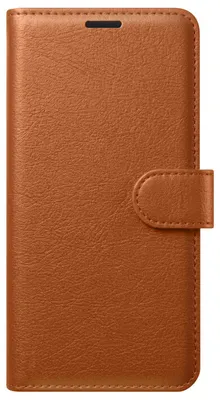 Image de Zanaé, étui portefeuille avec fonction support et rabat magnétique pour Galaxy S26, marron