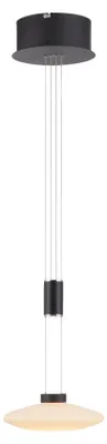 Immagine prodotto di Lampada a sospensione LED, vetro, regolabile in altezza, dimmerabile, H 200 cm