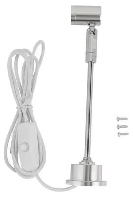 Image de Mini projecteur LED, lampe pour vitrine, éclairage intérieur, idéal pour tableaux, œuvres d'art, bijoux, avec connexion USB 5V, lumière naturelle