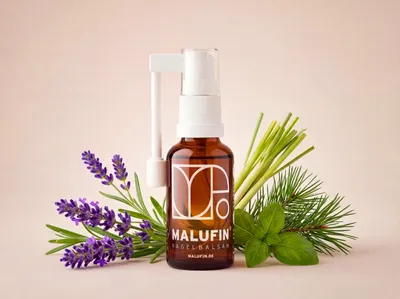 Produktbild von MALUFIN® Nagelbalsam Spray – Tiefenpflege der Nagelmatrix | Dermatest"sehr gut"