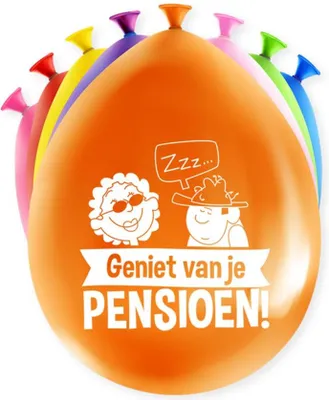 Zdjęcie produktu dla Paperdreams Happy Party Ballon - Rente 8st