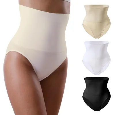 Produktbild von Miederhose 3er-Set, figurformende Unterwäsche, XXL, hautfarben, für Alltag