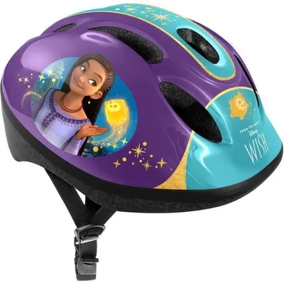 Produktbild von Sporthelm, DISNEY WISH, Größe S, Kopfumfang 53-56cm, Verstellbar, Belüftung, Interne Polsterung