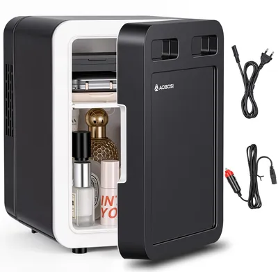 Mini-Kühlschrank 4 l, 12 V/100-240 V, für Getränke & Kosmetik