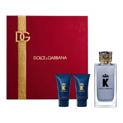 Produktbild von Dolce & Gabbana K Geschenkset Eau de Toilette 100ml/After Shave Balm 50ml/Shower Gel 50ml
