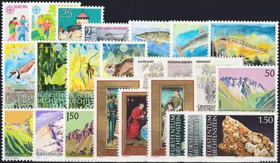 Produktbild von Liechtenstein 1989 postfrisch Nr. 960-983