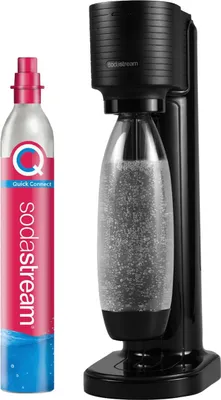 Produktbild von SodaStream Gaia, Schwarz, 198 mm, 198 mm, 437 mm, 200 mm, 200 mm