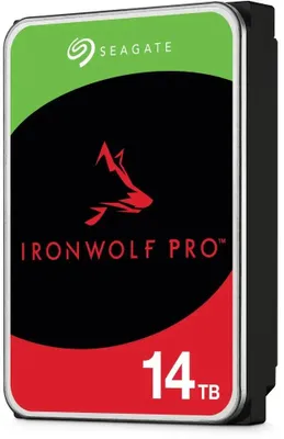 Produktbild von Seagate IronWolf Pro ST14000NEA008, 14 TB, 7200 RPM, 256 MB, 3.5", Serial ATA III